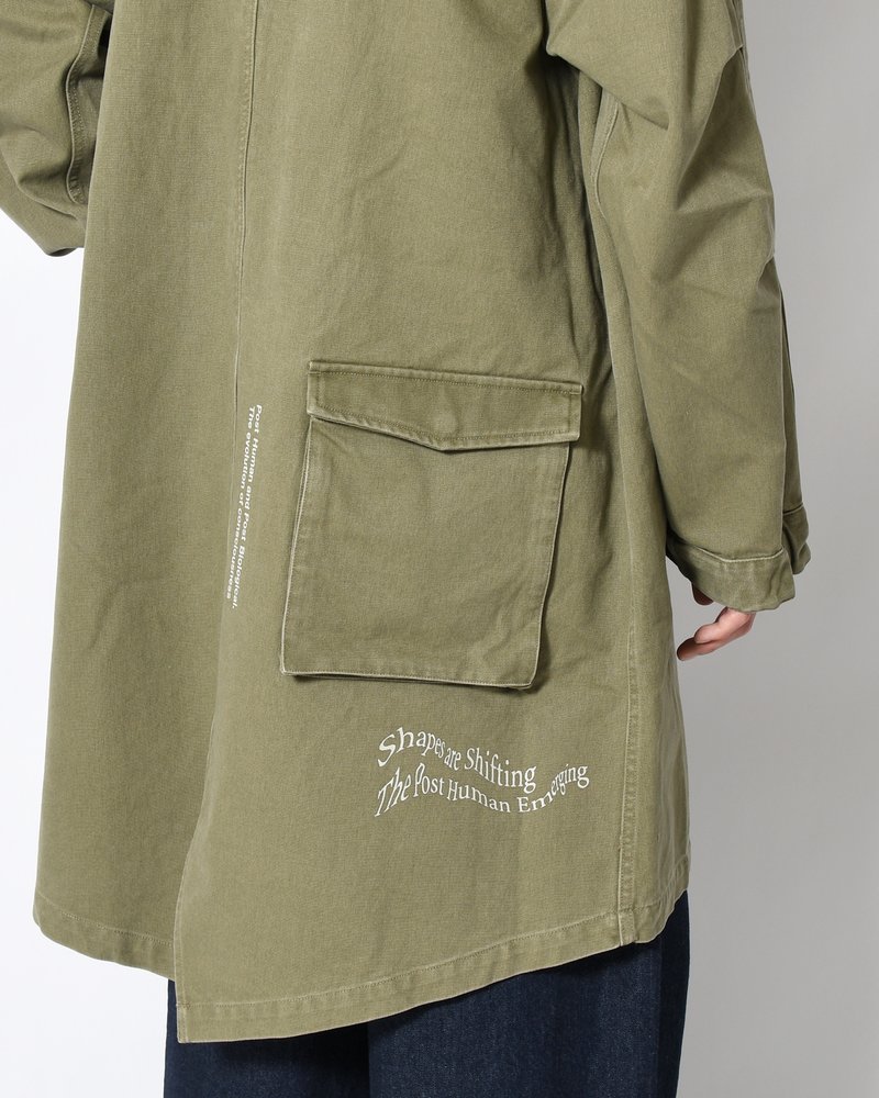 TRUE NATURE FISHTAIL PARKA -KHAKI-