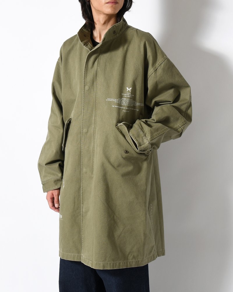 TRUE NATURE FISHTAIL PARKA -KHAKI-