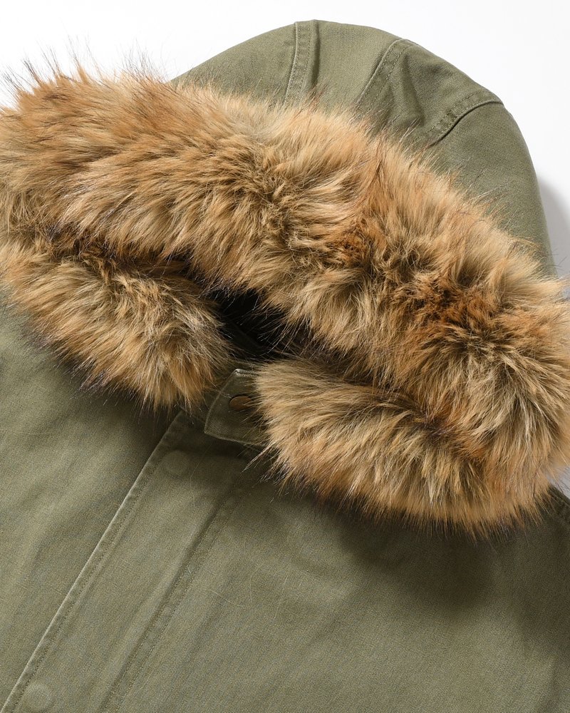 TRUE NATURE FISHTAIL PARKA -KHAKI-