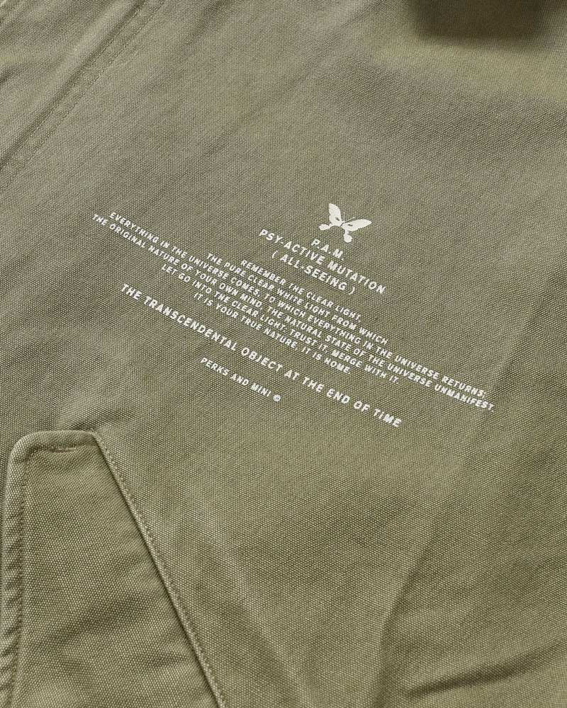 TRUE NATURE FISHTAIL PARKA -KHAKI-