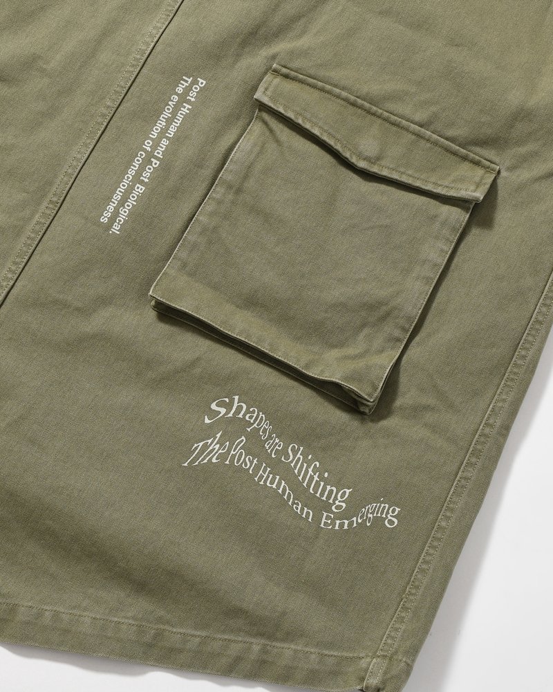 TRUE NATURE FISHTAIL PARKA -KHAKI-