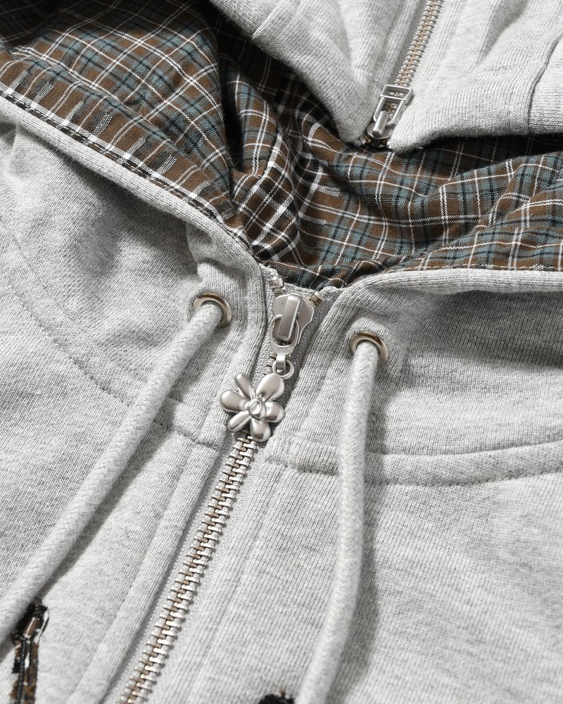 FLUTTER BOARD ZIP THRU (Women) -GREY/MARLE-