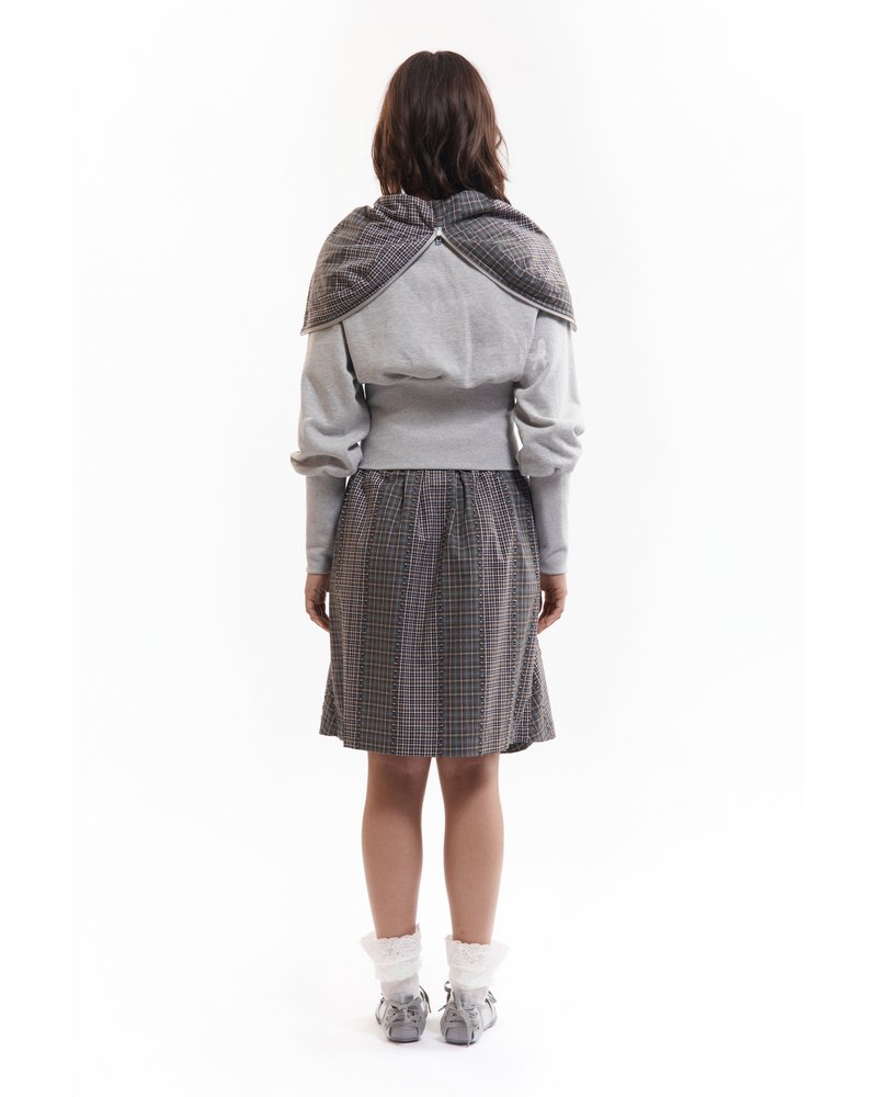FLUTTER BOARD ZIP THRU (Women) -GREY/MARLE-