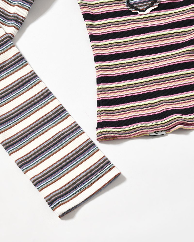 LINE WALK STRIPED CARDIGAN (Women) -ALL SORTS STRIPE-