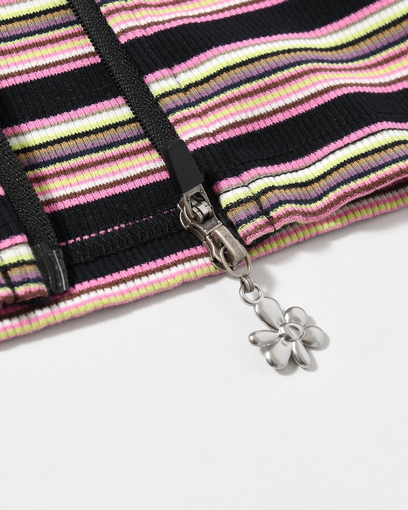 LINE WALK STRIPED CARDIGAN (Women) -ALL SORTS STRIPE-