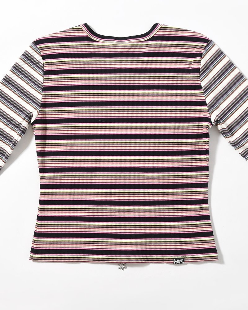 LINE WALK STRIPED CARDIGAN (Women) -ALL SORTS STRIPE-
