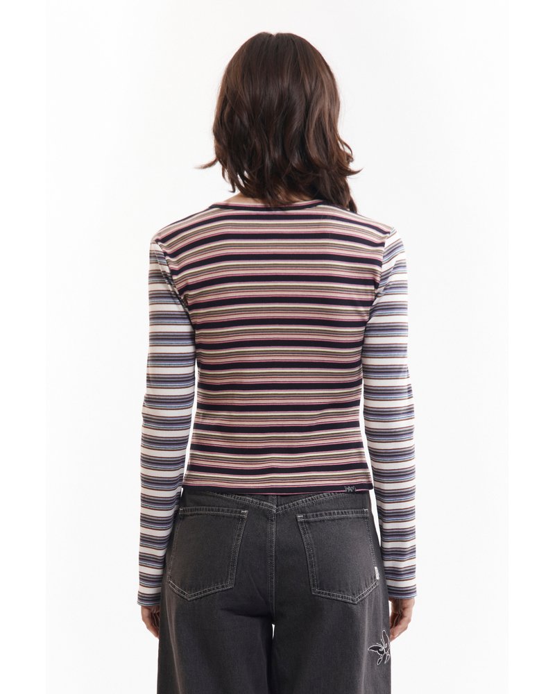 LINE WALK STRIPED CARDIGAN (Women) -ALL SORTS STRIPE-