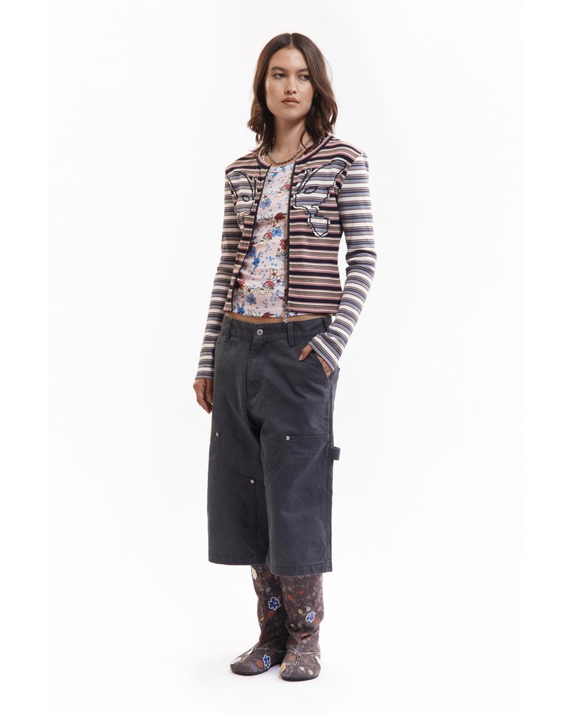 LINE WALK STRIPED CARDIGAN (Women) -ALL SORTS STRIPE-