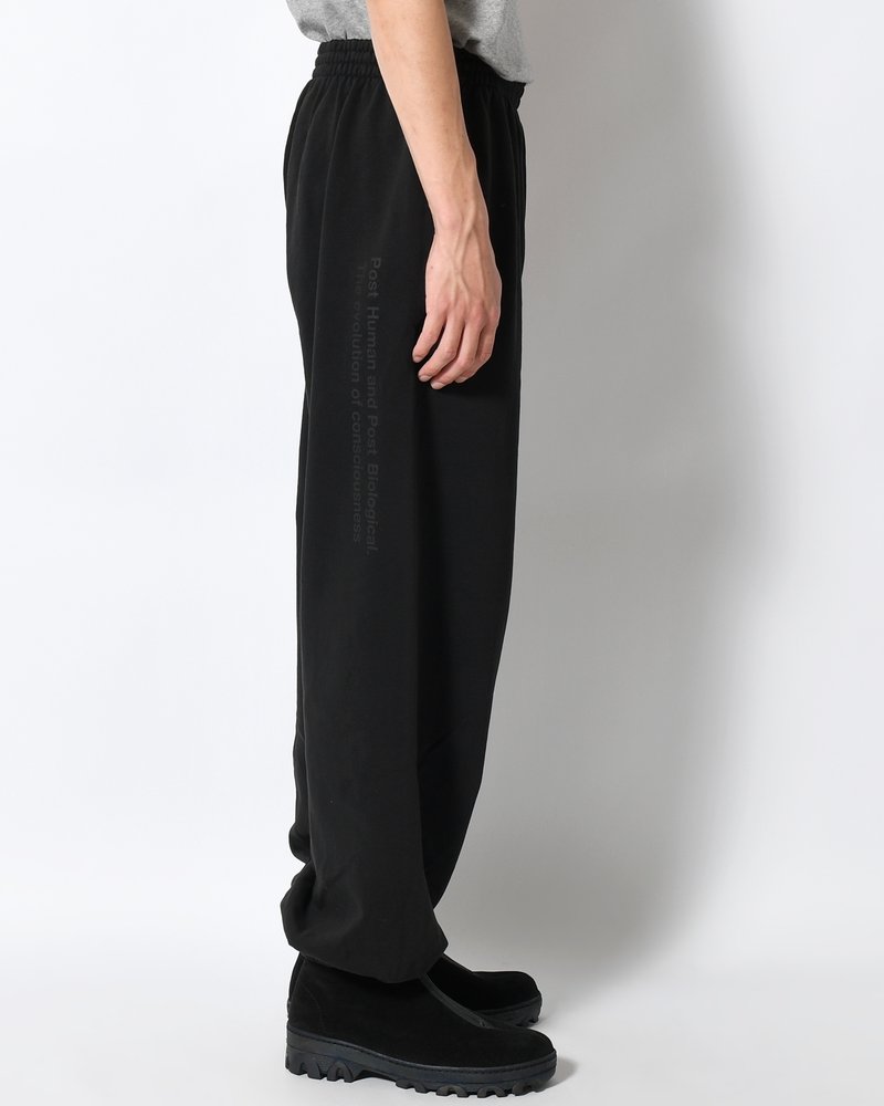 DECAL SWEATPANT -BLACK WASH-