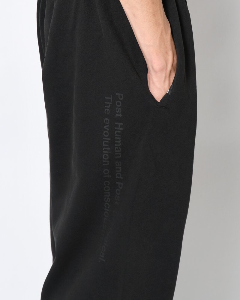 DECAL SWEATPANT -BLACK WASH-