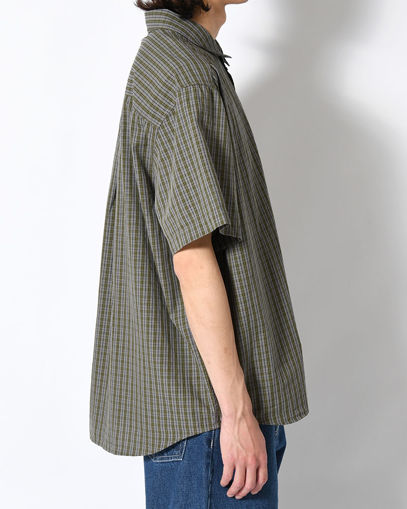 MITCHELL SHIRT -BLACK/GREEN-