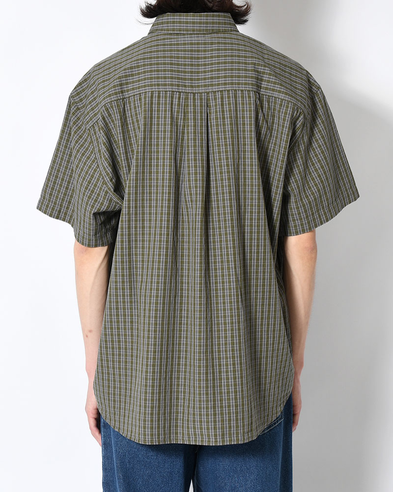 MITCHELL SHIRT -BLACK/GREEN-