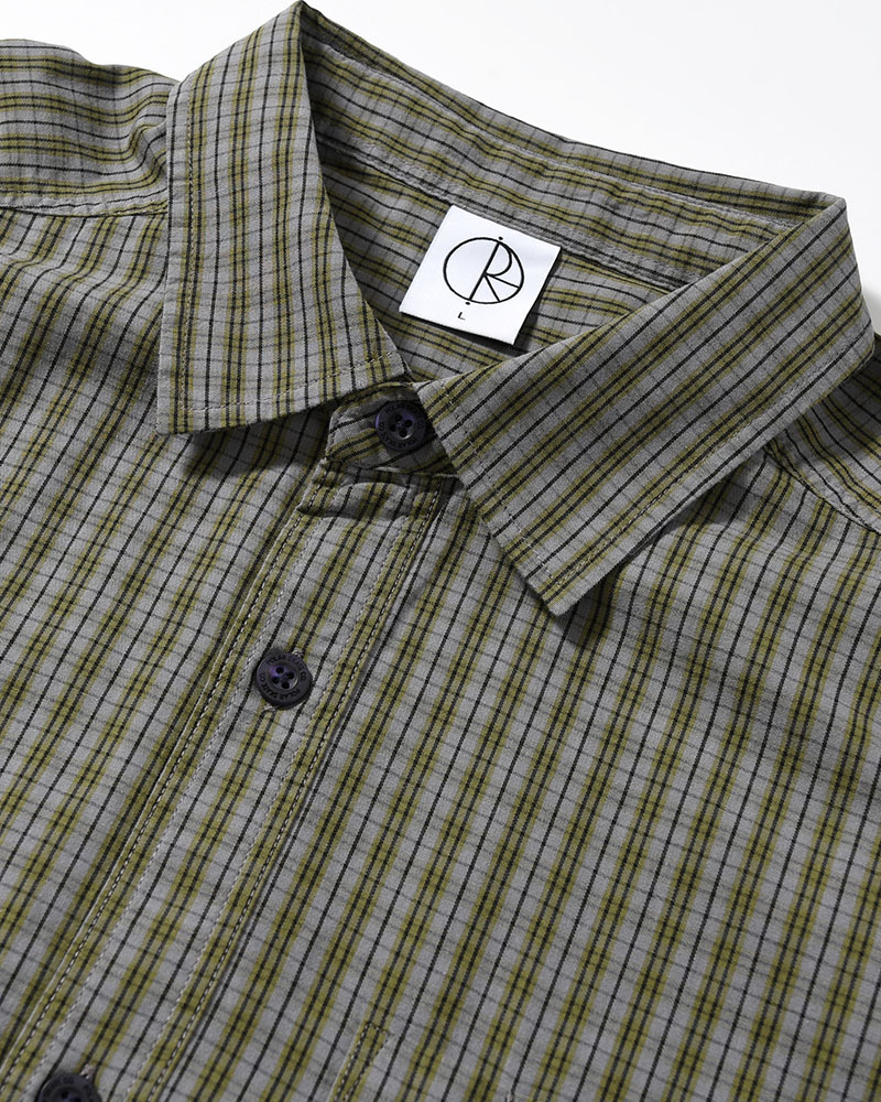 MITCHELL SHIRT -BLACK/GREEN-