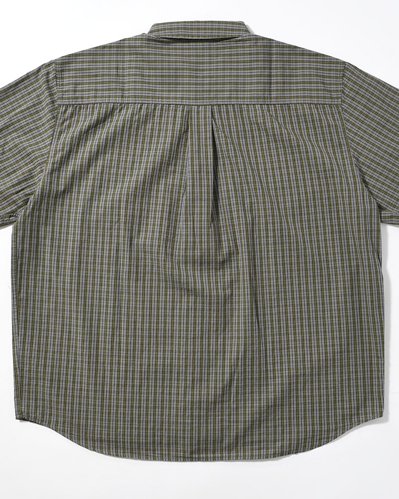 MITCHELL SHIRT -BLACK/GREEN-