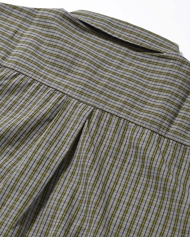 MITCHELL SHIRT -BLACK/GREEN-