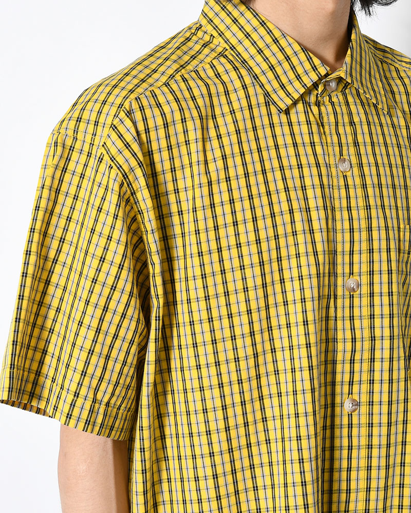 MITCHELL SHIRT -LEMON/BLACK-