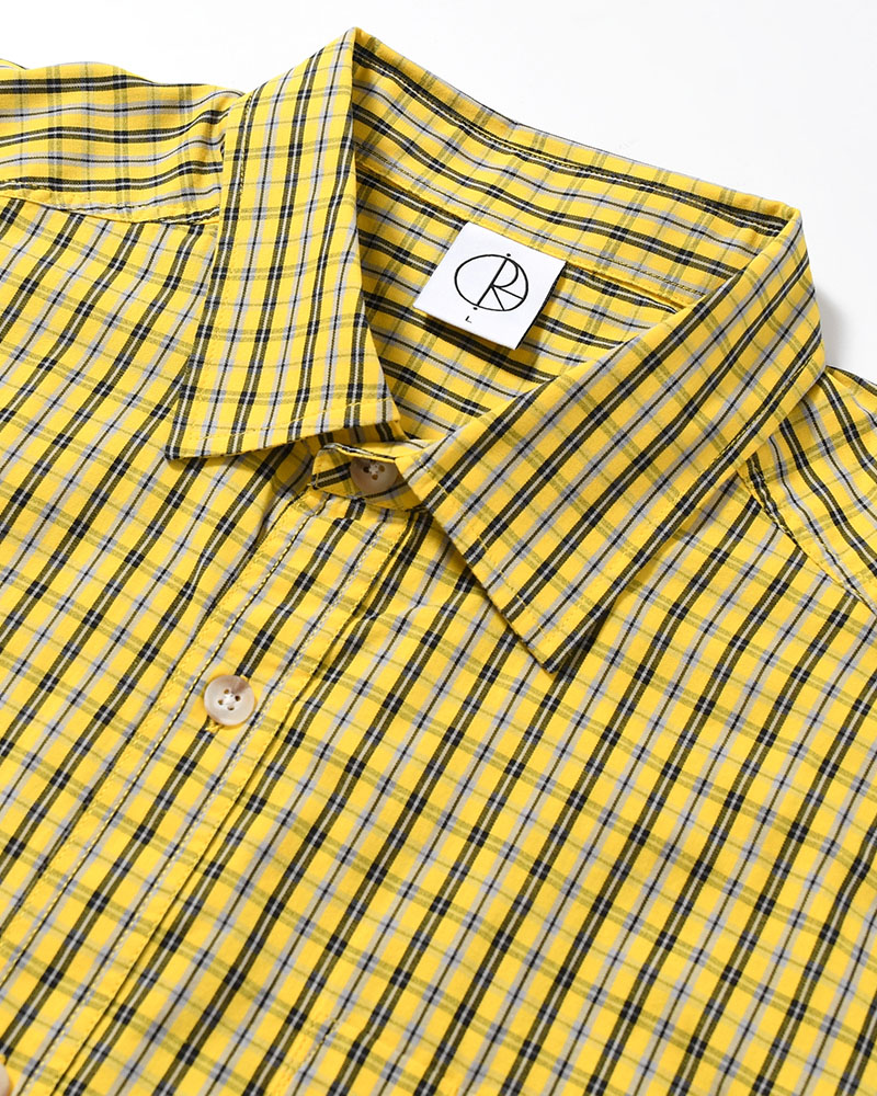 MITCHELL SHIRT -LEMON/BLACK-
