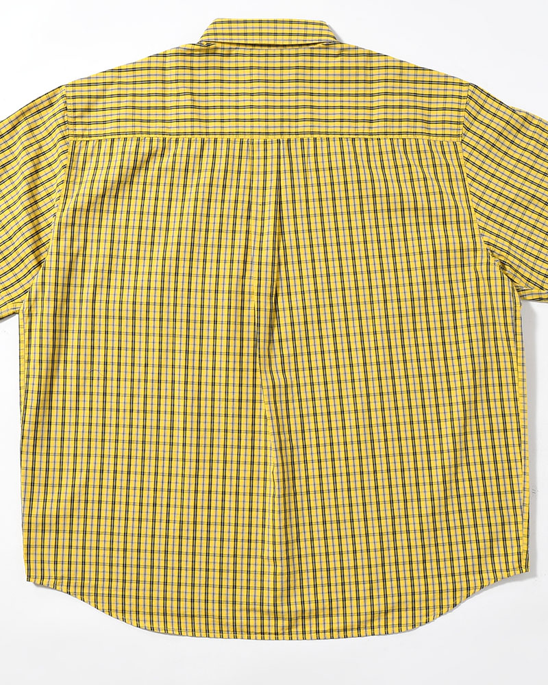 MITCHELL SHIRT -LEMON/BLACK-