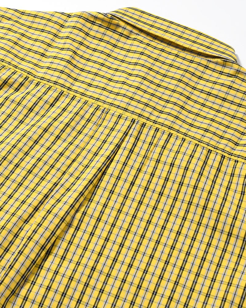 MITCHELL SHIRT -LEMON/BLACK-