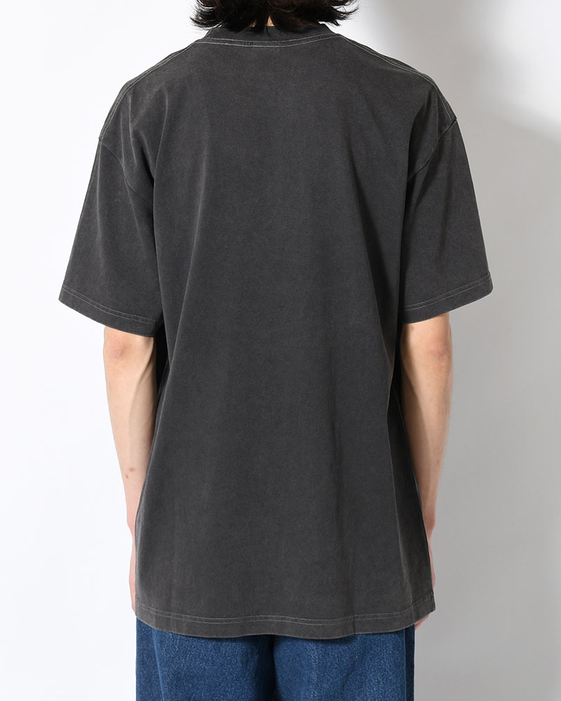 TEE METAL LOGO -SILVER BLACK-
