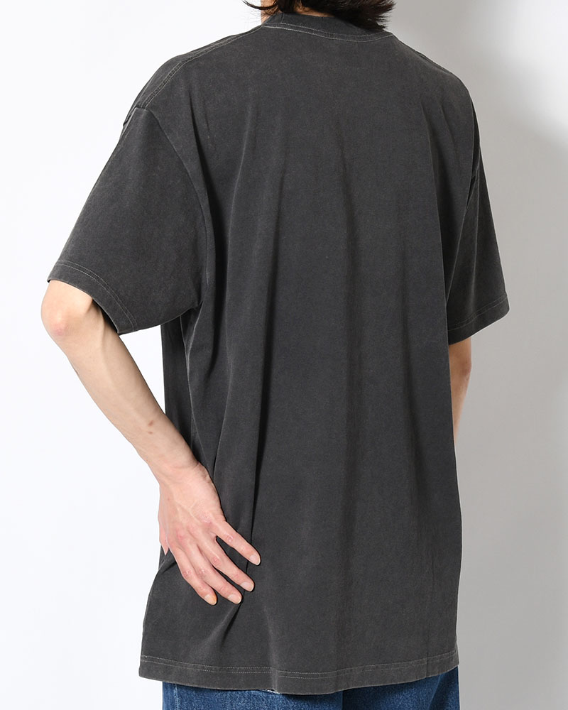 TEE METAL LOGO -SILVER BLACK-