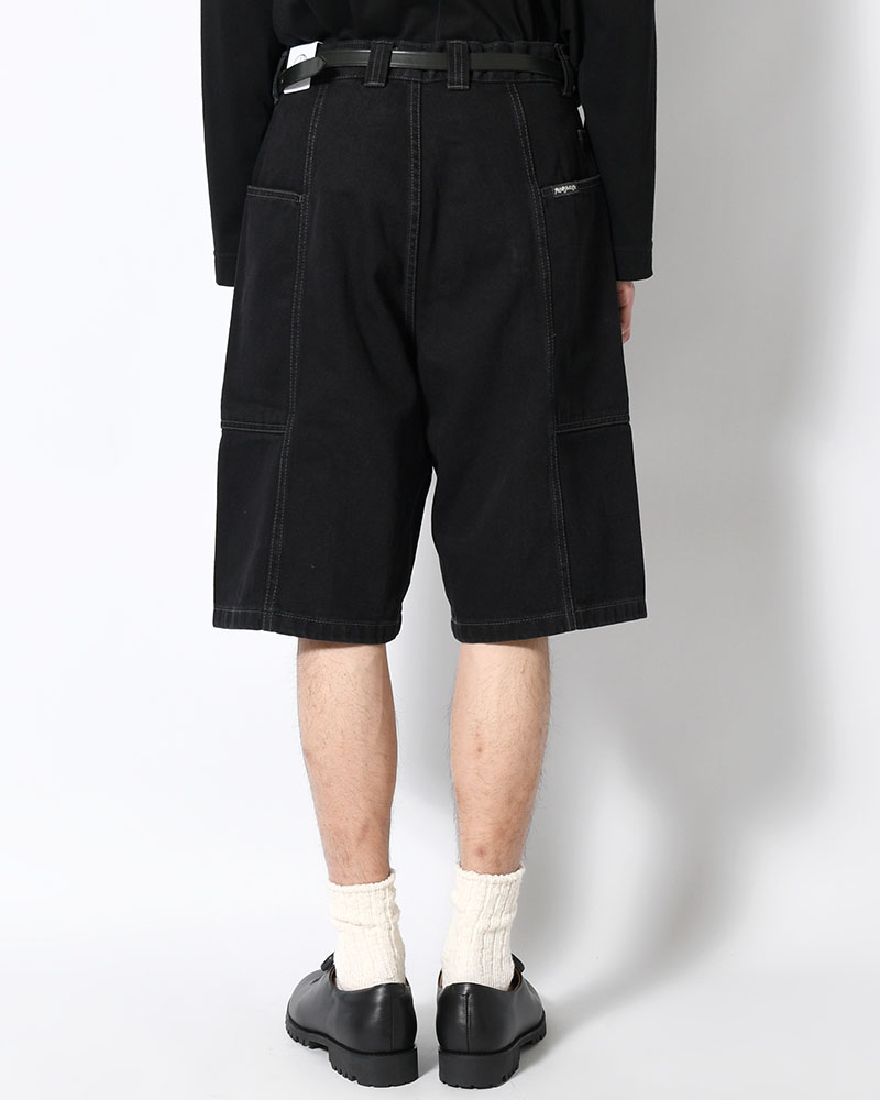 JIRO SHORTS -AGED BLACK-