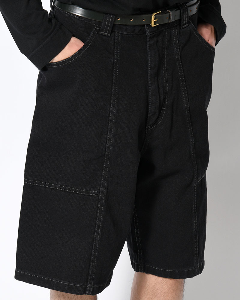 JIRO SHORTS -AGED BLACK-