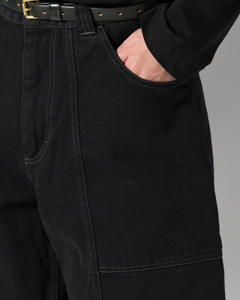 JIRO SHORTS -AGED BLACK-