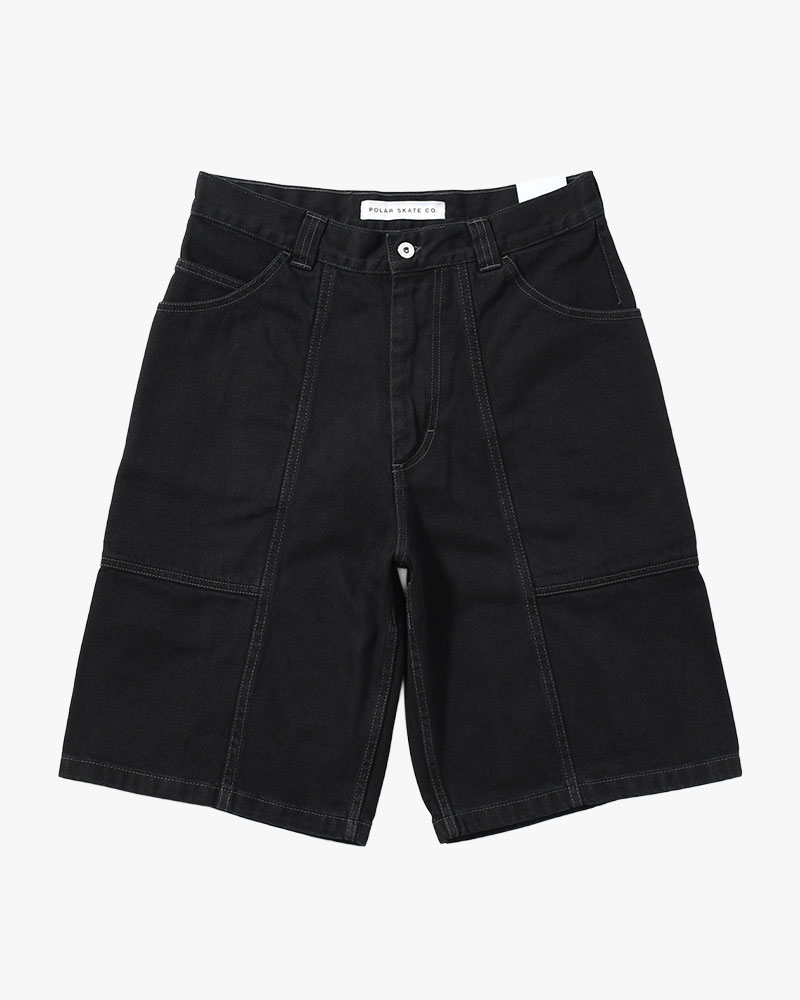 JIRO SHORTS -AGED BLACK-