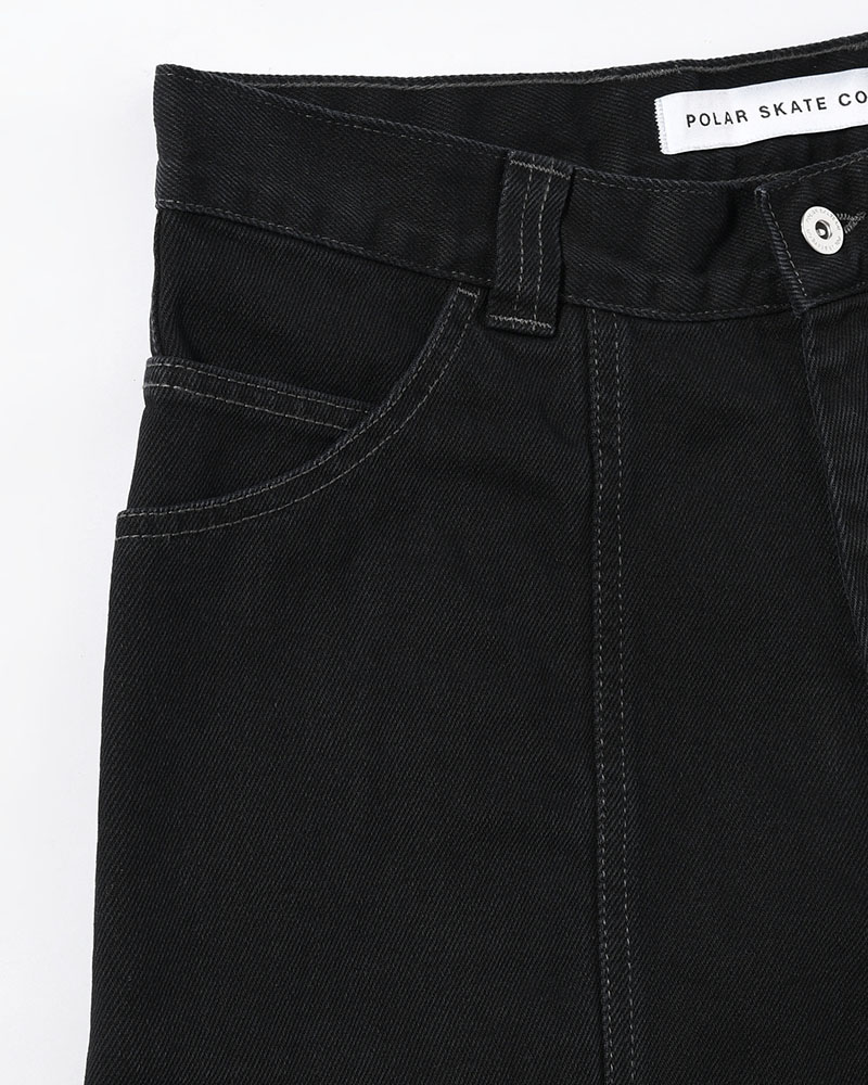 JIRO SHORTS -AGED BLACK-