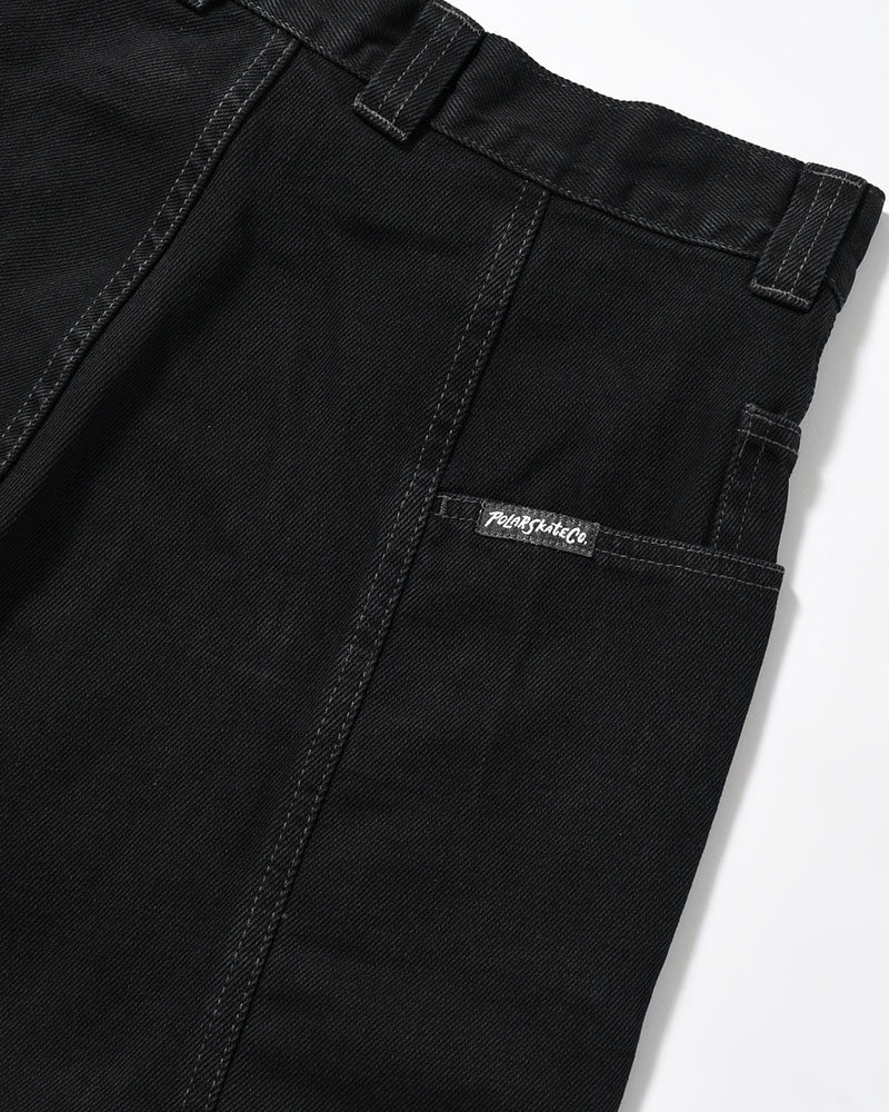 JIRO SHORTS -AGED BLACK-