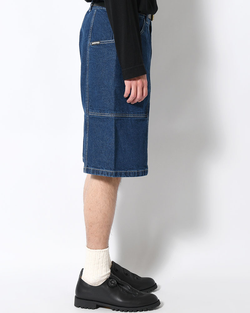 JIRO SHORTS -DARK BLUE(W/WHITE STITCHING)-