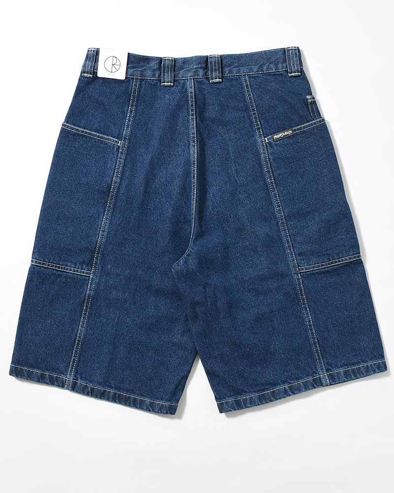 JIRO SHORTS -DARK BLUE(W/WHITE STITCHING)-