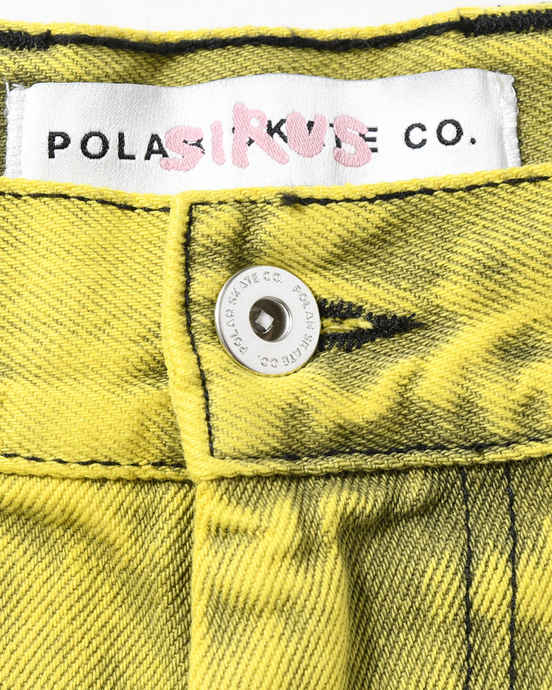 BIG BOY SHORTS ANGEL CHILD -LEMON/BLACK-