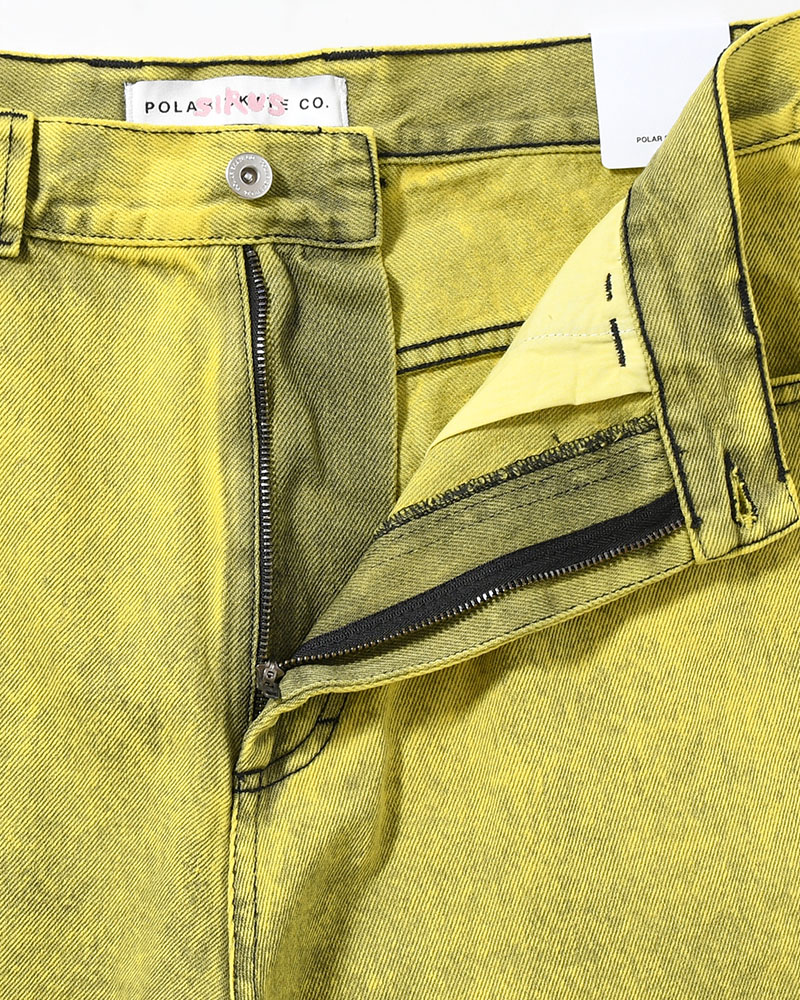 BIG BOY SHORTS ANGEL CHILD -LEMON/BLACK-