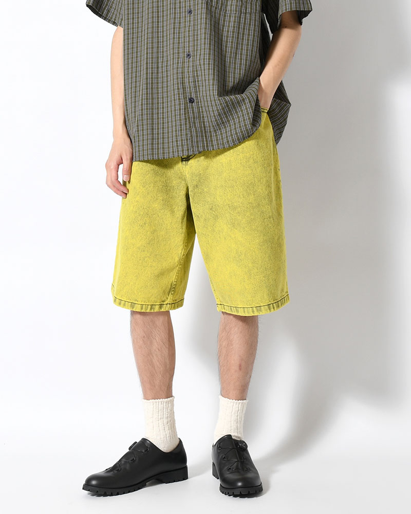 BIG BOY SHORTS ANGEL CHILD -LEMON/BLACK-