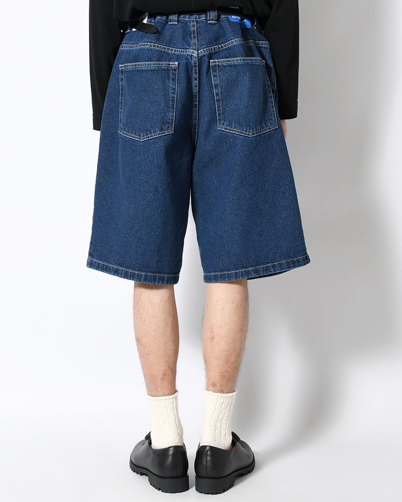 BIG BOY SHORTS -DARK BLUE(W/WHITE STITCHING)-