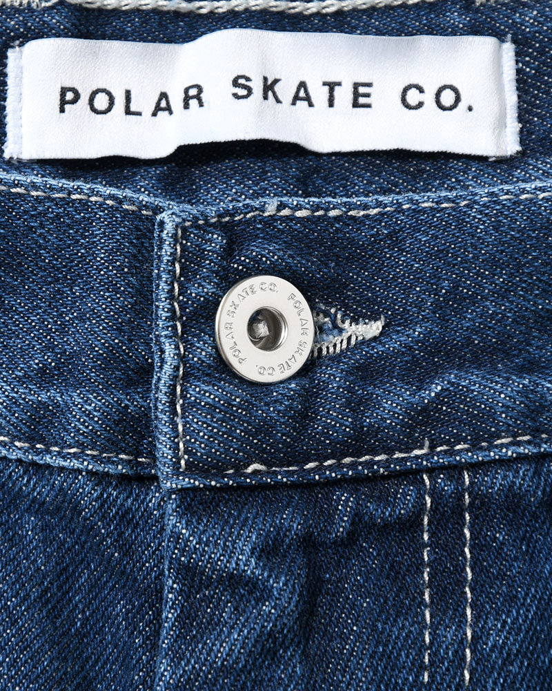 BIG BOY SHORTS -DARK BLUE(W/WHITE STITCHING)-
