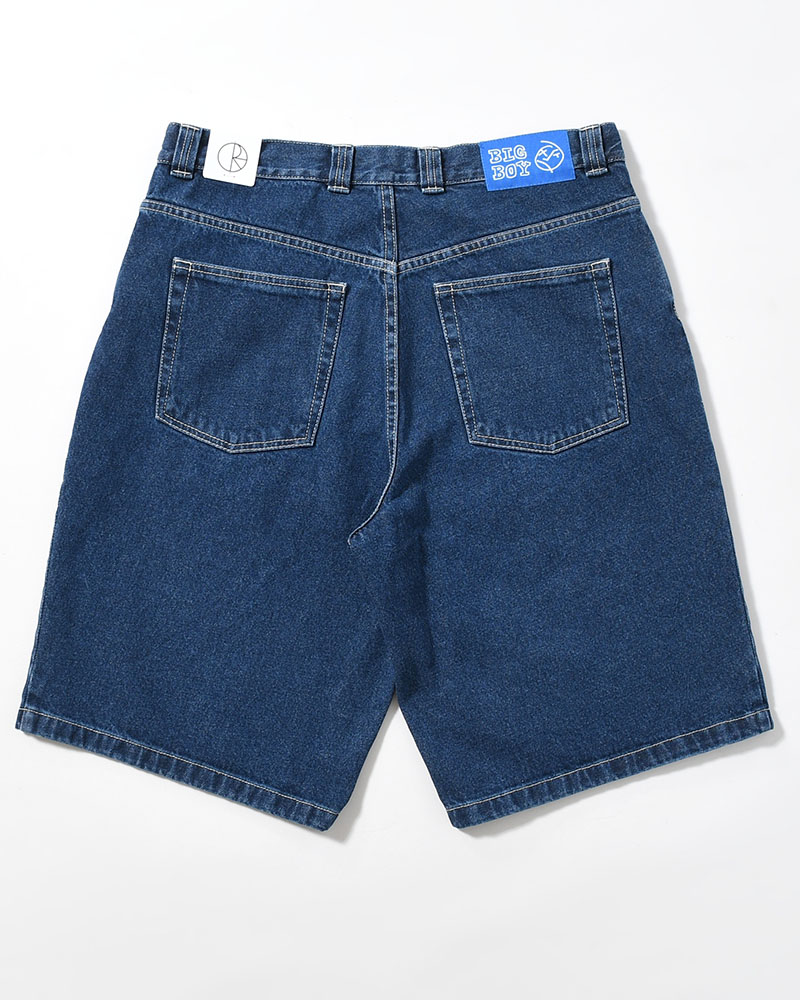 BIG BOY SHORTS -DARK BLUE(W/WHITE STITCHING)-