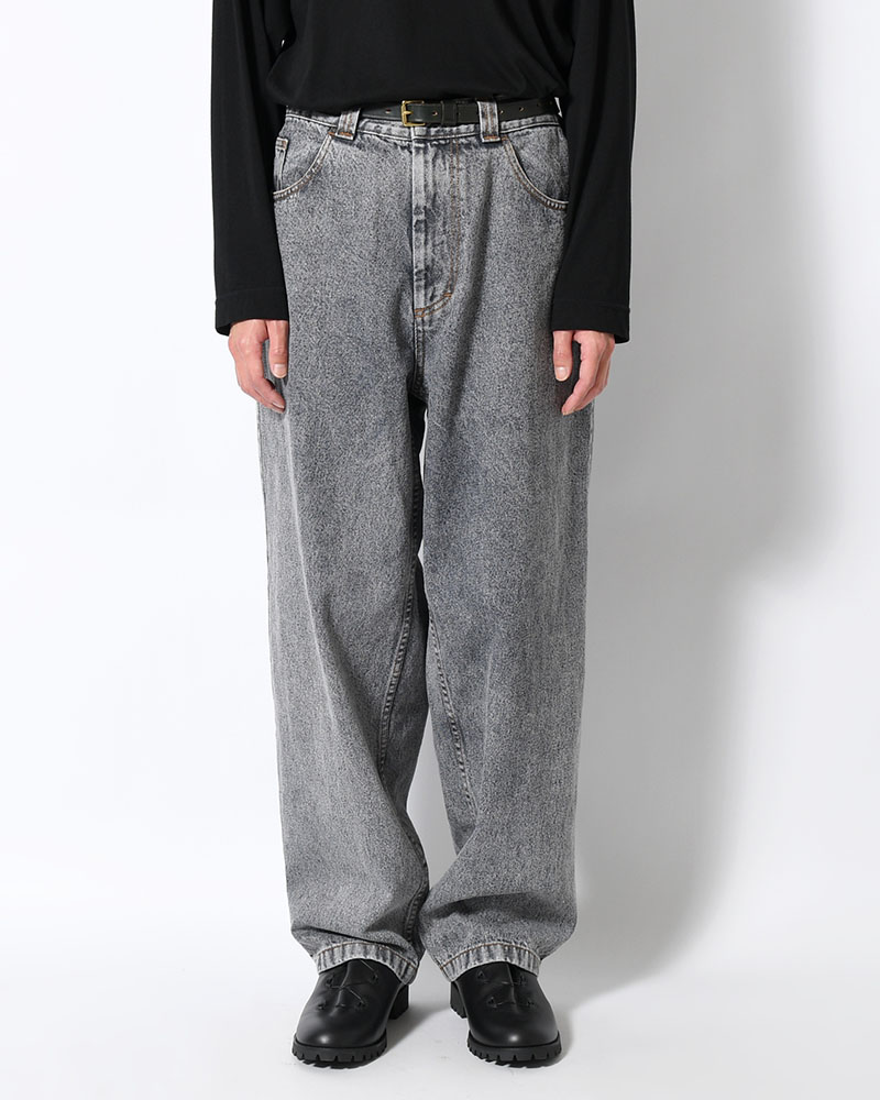 BIG BOY PANTS -WASHED GRAPHITE-