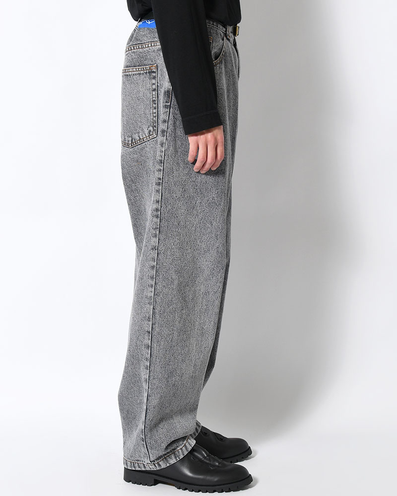 BIG BOY PANTS -WASHED GRAPHITE-