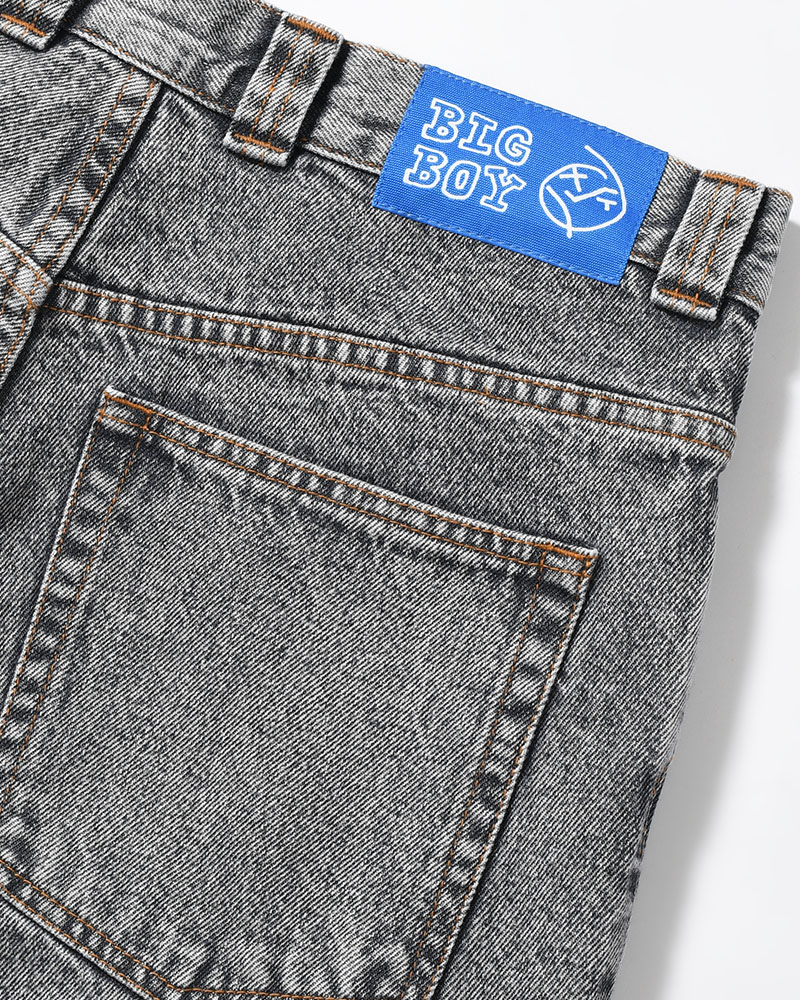 BIG BOY PANTS -WASHED GRAPHITE-