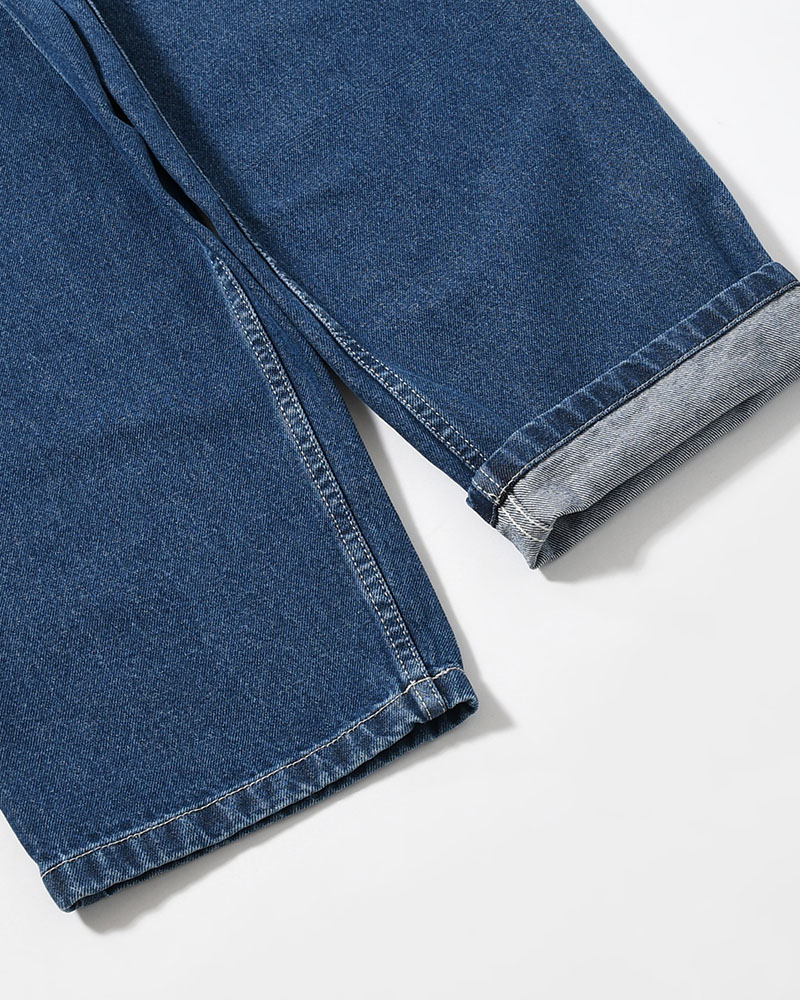 BIG BOY PANTS -DARK BLUE(W/WHITE STITCHING)-