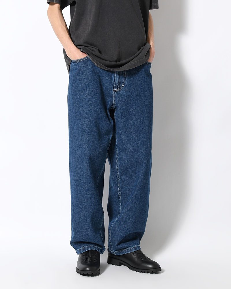 BIG BOY PANTS -DARK BLUE(W/WHITE STITCHING)-