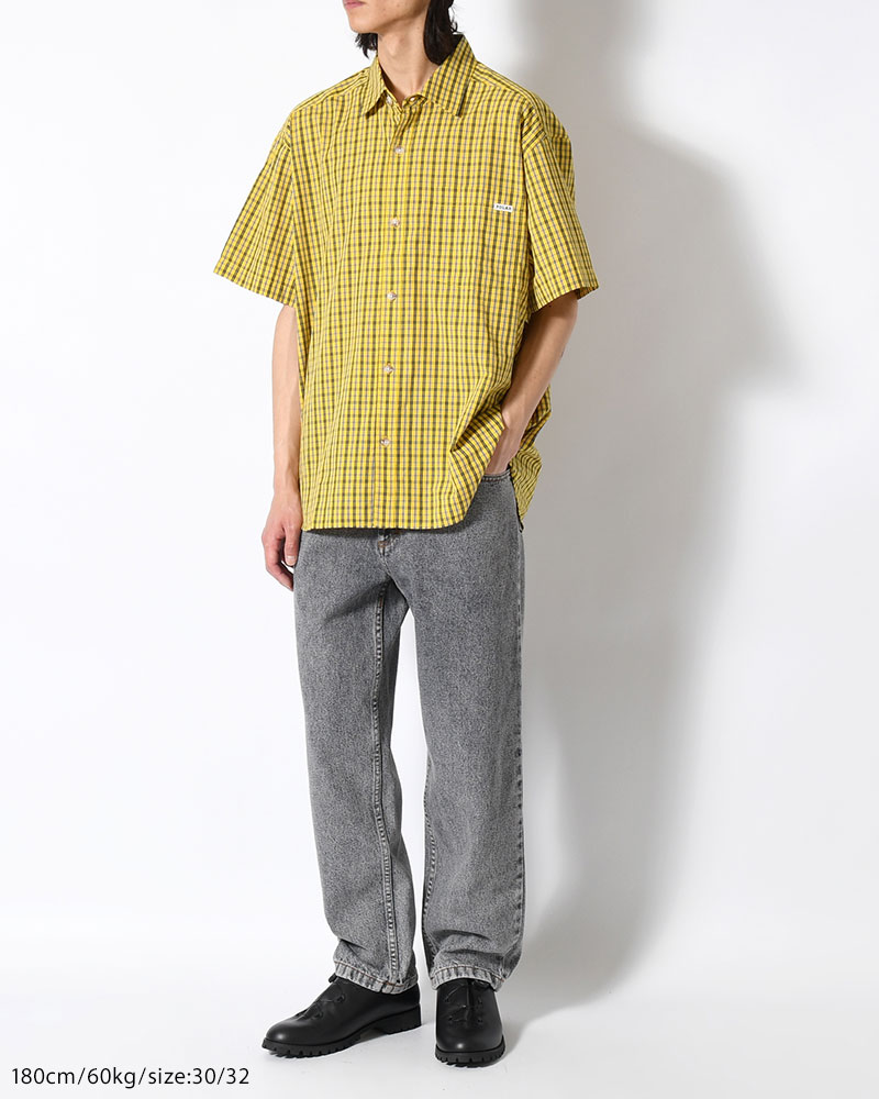 93 PANTS -WASHED GRAPHITE-