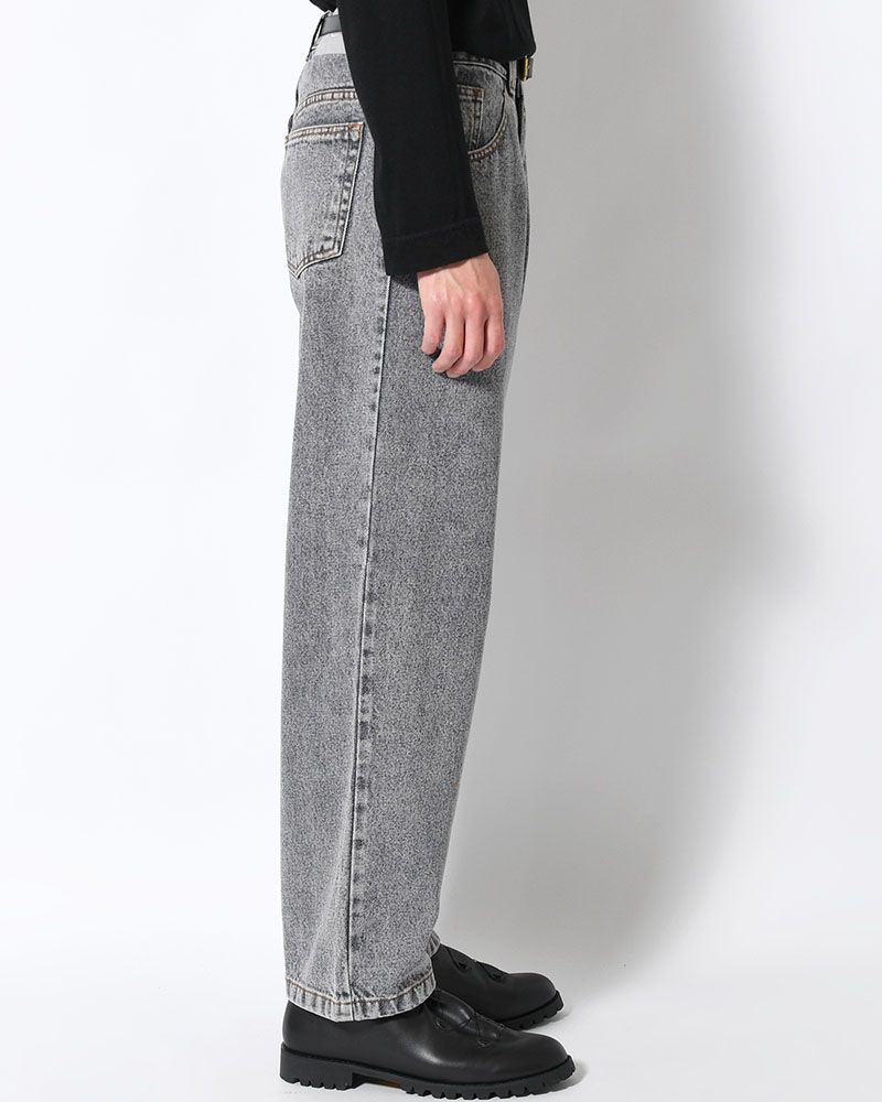 93 PANTS -WASHED GRAPHITE-