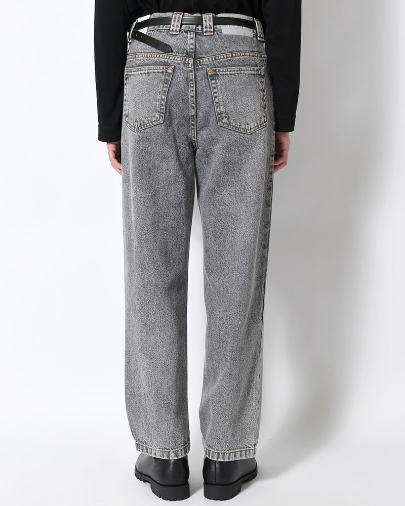 93 PANTS -WASHED GRAPHITE-