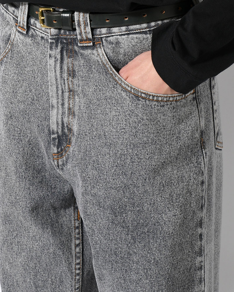 93 PANTS -WASHED GRAPHITE-