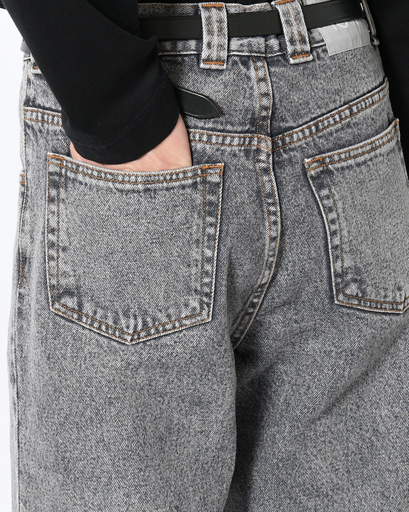 93 PANTS -WASHED GRAPHITE-