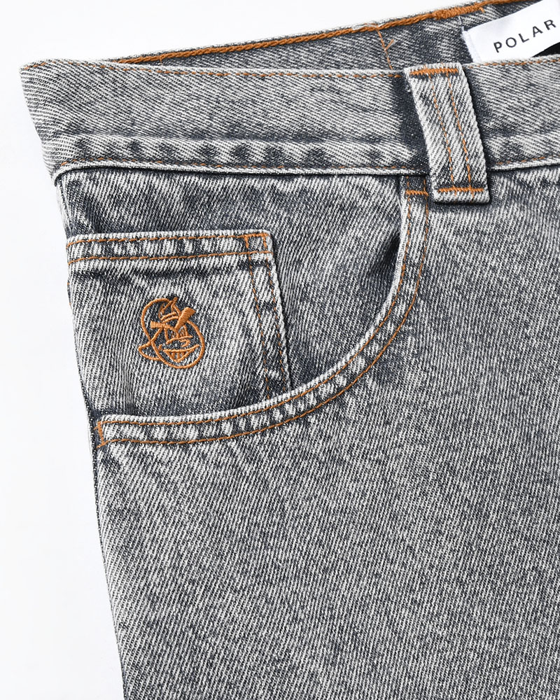 93 PANTS -WASHED GRAPHITE-